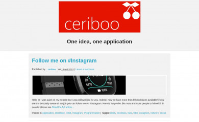 ceriboowp.fr screenshot