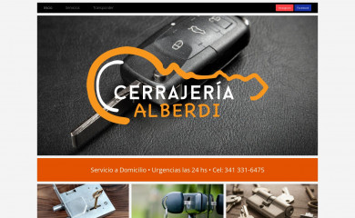 cerrajeriaenrosario.com screenshot
