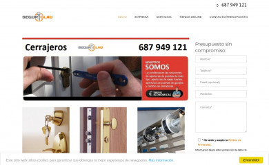 cerrajerobarcelona.net screenshot