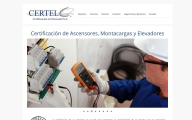 certel.cl screenshot