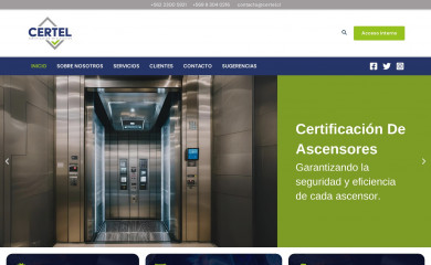 certel.cl screenshot