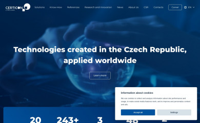 certicon.cz screenshot