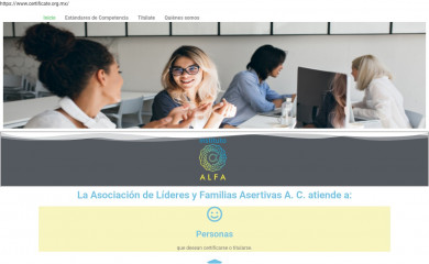 certificate.org.mx screenshot