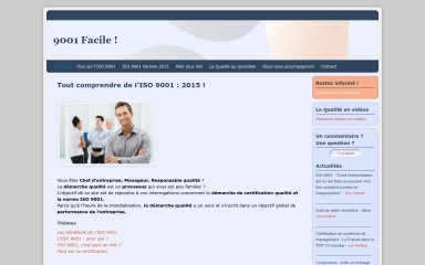 certification-iso-9001.fr screenshot