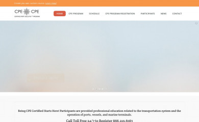 certifiedportexecutive.com screenshot
