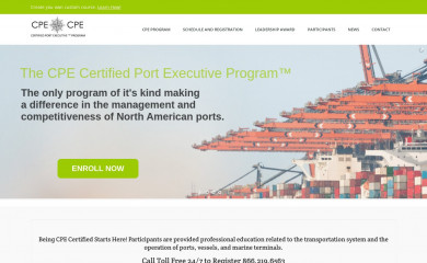 certifiedportexecutive.com screenshot
