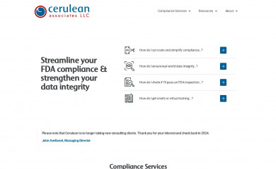 ceruleanllc.com screenshot