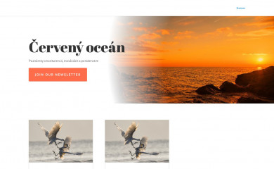 cervenyocean.sk screenshot