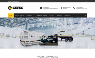cetecsudamericana.com.ar screenshot