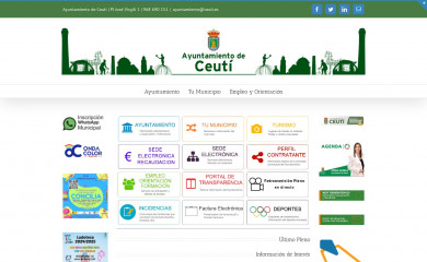 ceuti.es screenshot