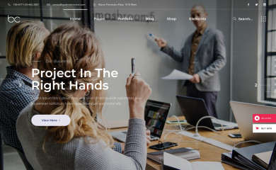 https://cevian.qodeinteractive.com/ screenshot