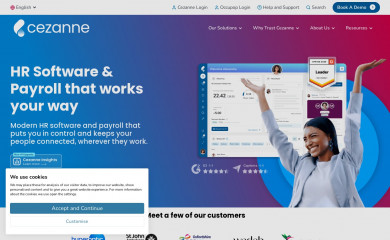 cezanneondemand.com screenshot