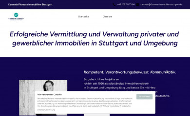 cf-immobilienstuttgart.de screenshot