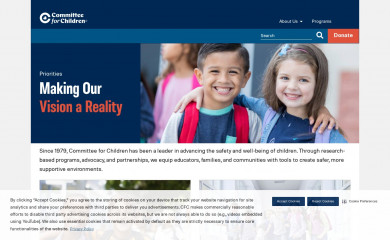 cfchildren.org screenshot