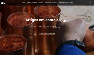 cfcunha.pt screenshot