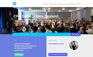cfasociety.org.nz screenshot