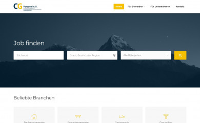 cg-personal.at screenshot
