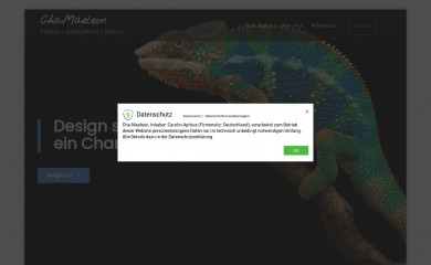cha-maeleon.de screenshot