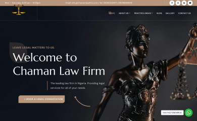chamanlawfirm.com screenshot
