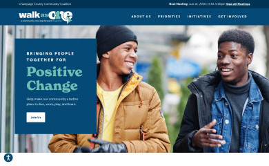 champaigncommunitycoalition.org screenshot