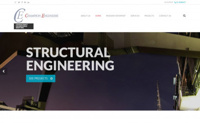 championengineers.com.au screenshot