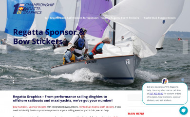 championshipregattagraphics.com screenshot