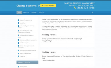 champsystems.com screenshot