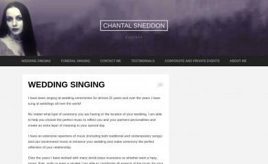chantalsneddon.com.au screenshot