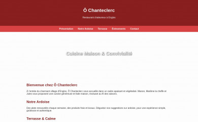 chanteclerc-englos.fr screenshot