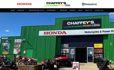 chaffeys.com.au screenshot