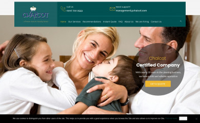 chalcot.com screenshot