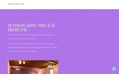 chaletsaintpaul.ch screenshot