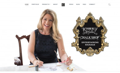 chalkshopevents.com screenshot