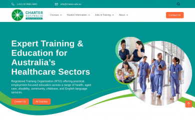 charteraustralia.com.au screenshot