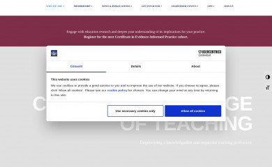 chartered.college screenshot