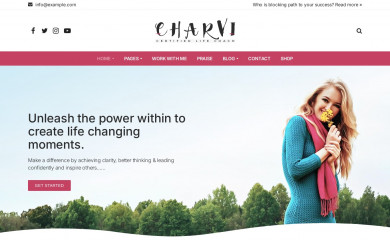http://charvi.tanshcreative.com screenshot