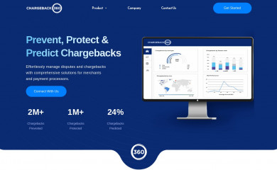 chargeback360.com screenshot