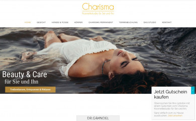 charisma-wellness.de screenshot