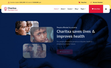 http://charitxa.lohatheme.com screenshot