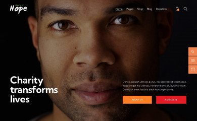 https://charity-is-hope.themerex.net/ screenshot