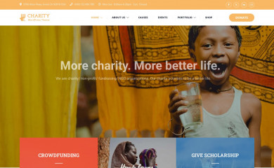 http://charitywp.thimpress.com/ screenshot