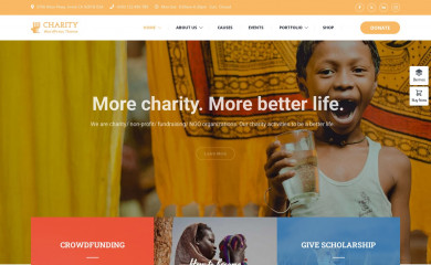 http://charitywp.thimpress.com/ screenshot