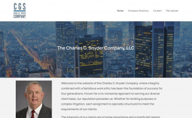charlesgsnyder.com screenshot