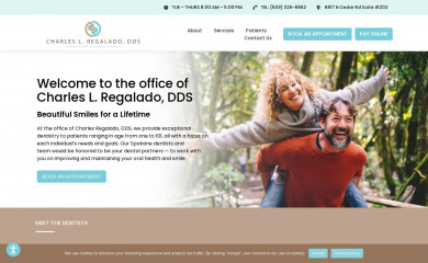 charlesregaladodds.com screenshot
