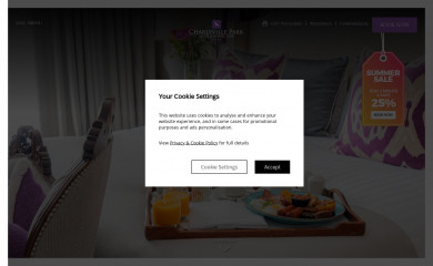 charlevilleparkhotel.com screenshot