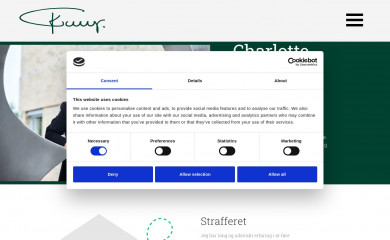 charlottekrarup.dk screenshot