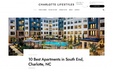 charlottelifestyles.com screenshot