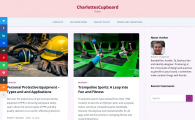 charlottescupboard.com screenshot