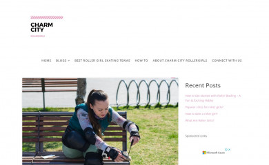 charmcityrollergirls.com screenshot