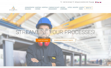 chastia.sk screenshot